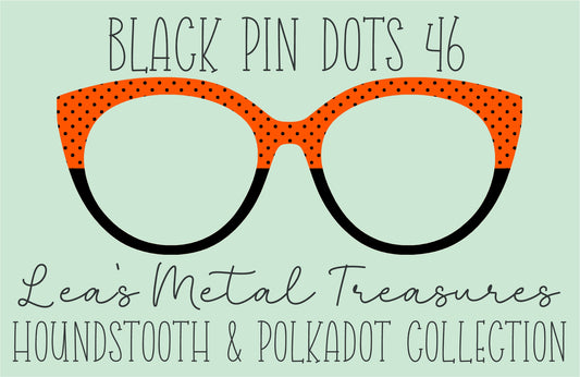 Black Pin dots 46 • Magnetic Eyeglasses Toppers