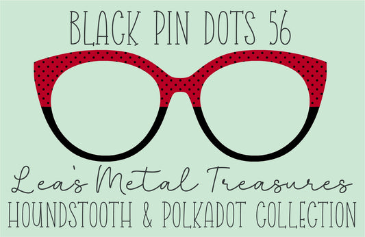 Black Pin dots 56 • Magnetic Eyeglasses Toppers