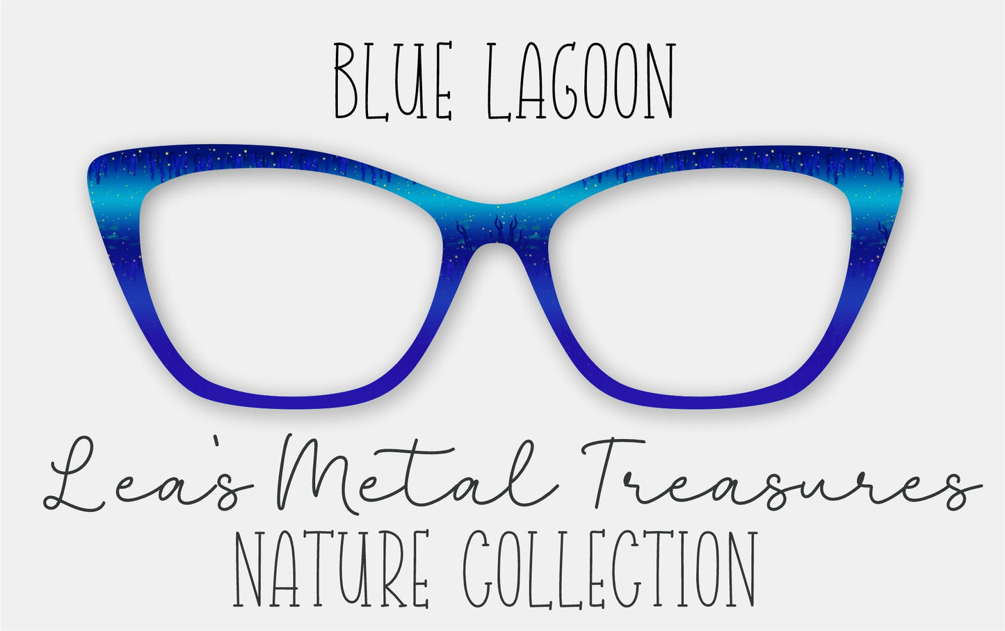 Blue Lagoon • Magnetic Eyeglasses Topper