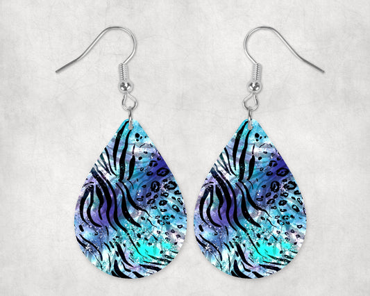 Blue Safari Dreams • Magnetic Eyeglasses Toppers