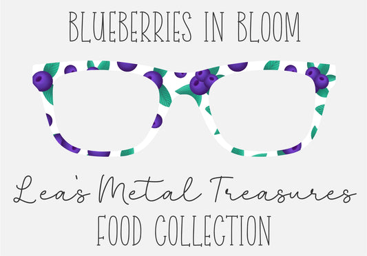 BLUEBERRIES IN BLOOM Eyewear Frame Toppers COMES WITH MAGNETS
