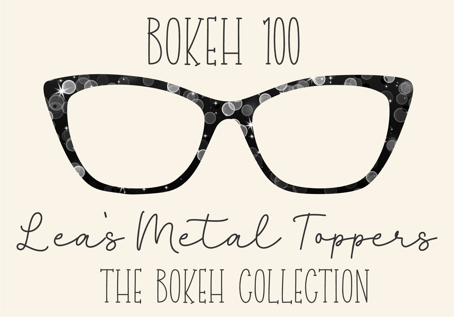 BOKEH 100 Eyewear Frame Toppers COMES WITH MAGNETS