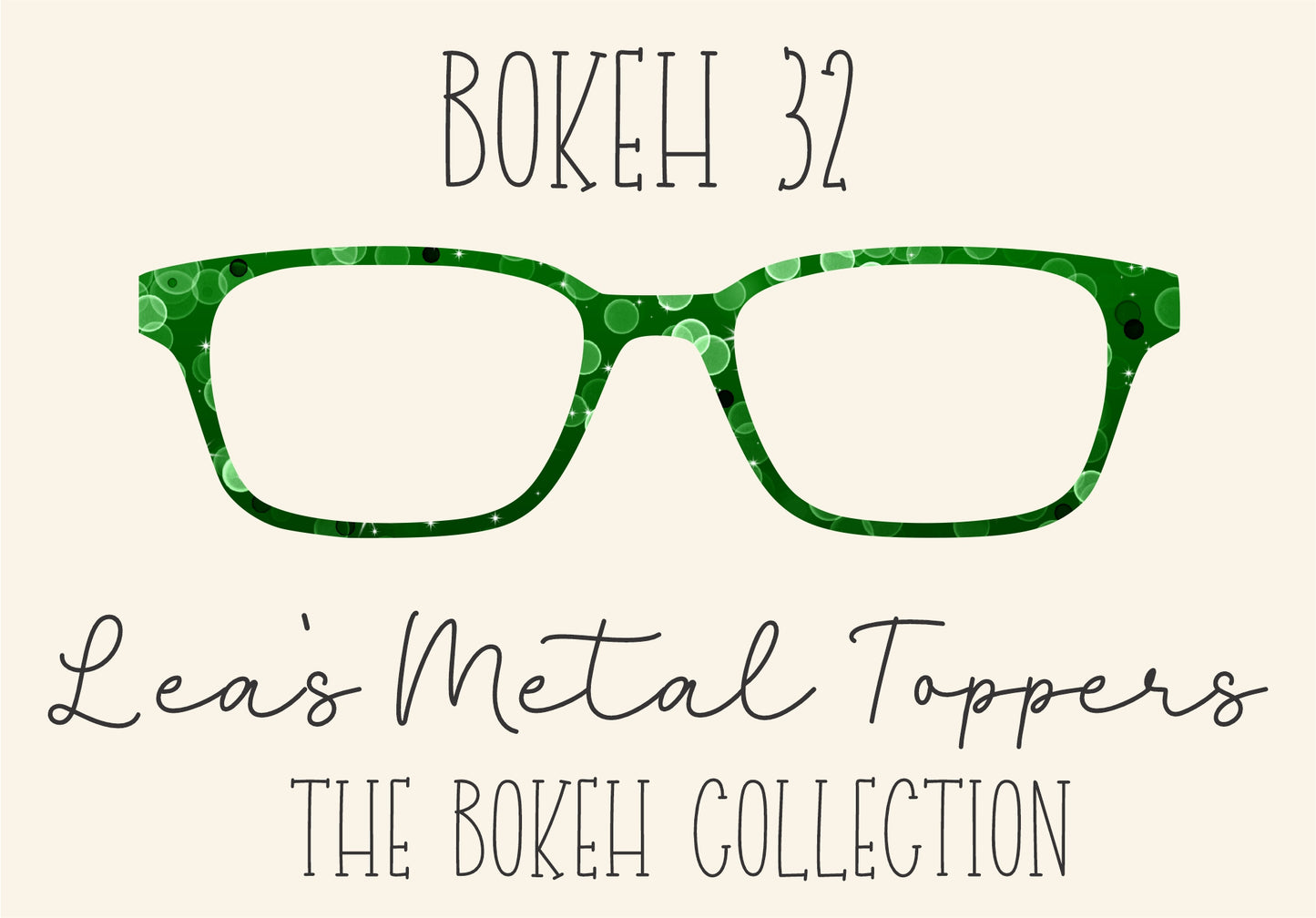 BOKEH 32 Eyewear Frame Toppers COMES WITH MAGNETS