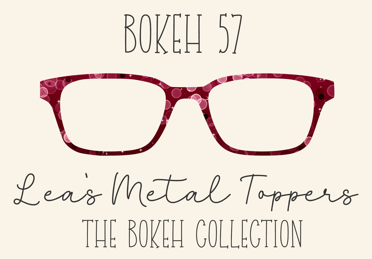 BOKEH 57 Eyewear Frame Toppers COMES WITH MAGNETS