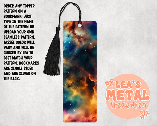 Custom Pattern Metal Bookmark