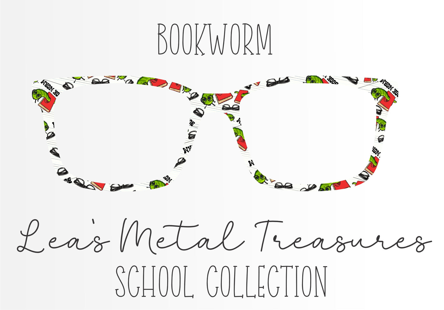 BOOKWORM Eyewear Frame Toppers COMES WITH MAGNETS
