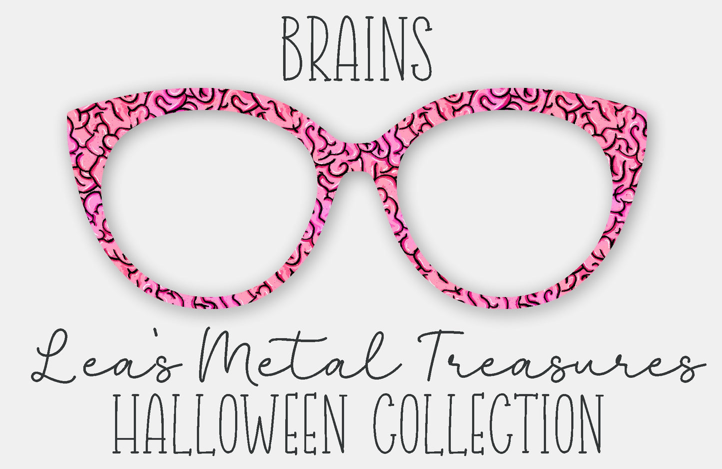 Brains Magnetic Eyewear Frame Toppers - September 25 Topper of the Month