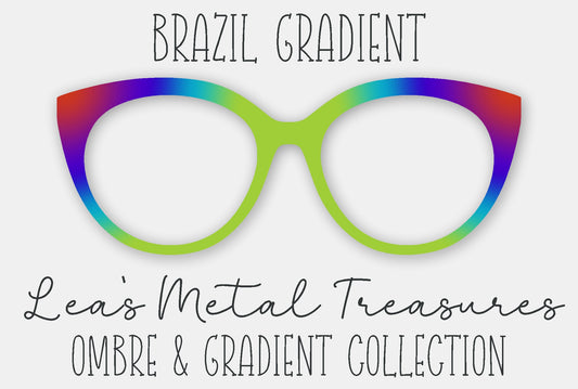 Brazil Gradient Eyewear Frame Toppers