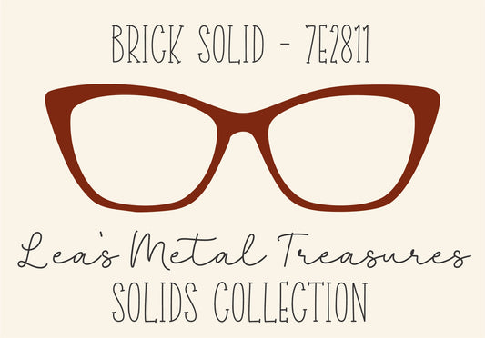 BRICK SOLID 7E2811 Eyewear Frame Toppers COMES WITH MAGNETS