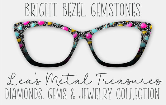 Bright Bezel Gemstones Eyewear Frame Toppers
