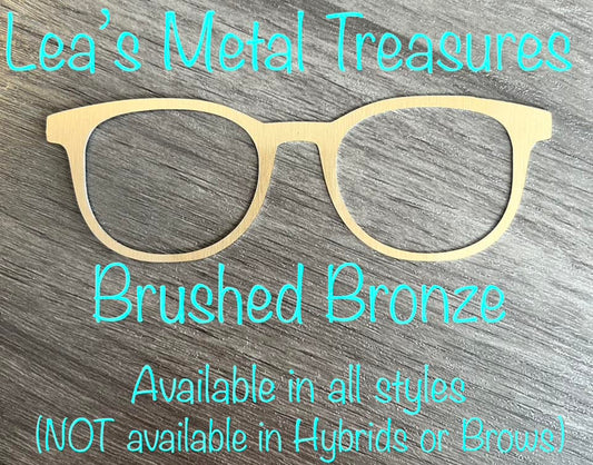 Brushed Bronze Naked Collection - Eyeglasses Cover - Comes with Magnets