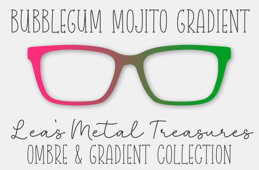 Bubblegum Mojito Gradient Eyewear Frame Toppers