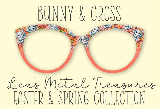 Bunny and Cross • Magnetic Eyeglasses Toppers