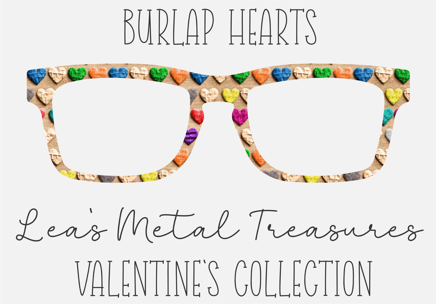 Burlap Hearts