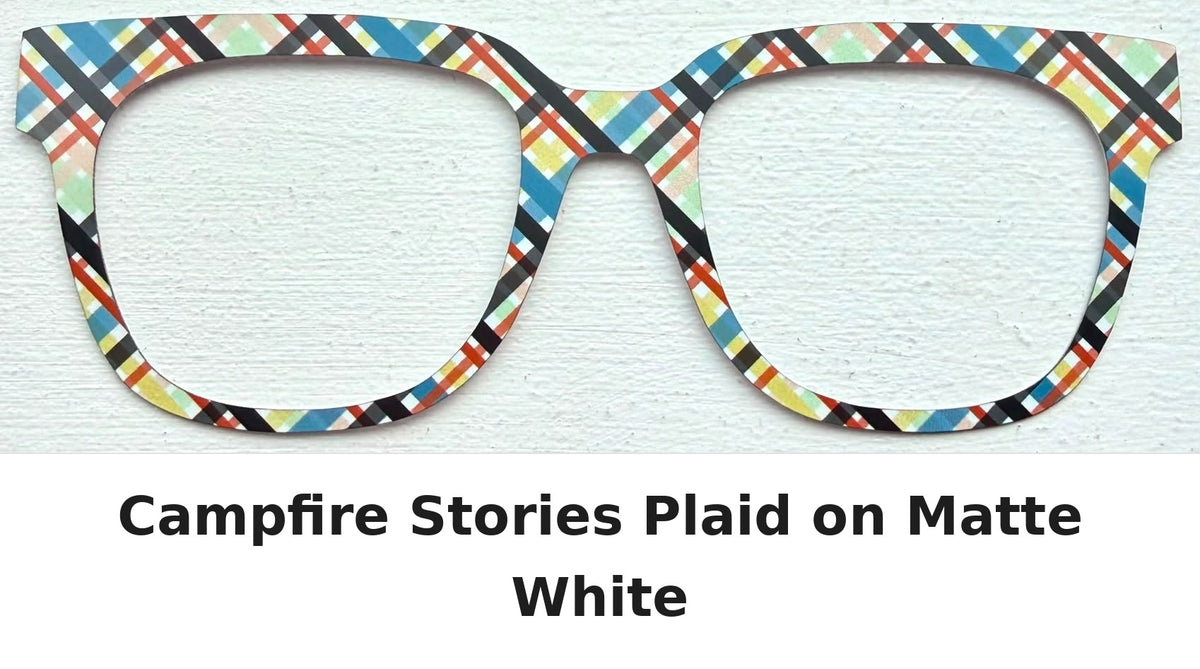 CAMPFIRE STORIES PLAID Eyewear Frame Toppers
