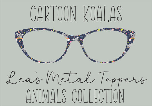 CARTOON KOALAS Eyewear Frame Toppers COMES WITH MAGNETS
