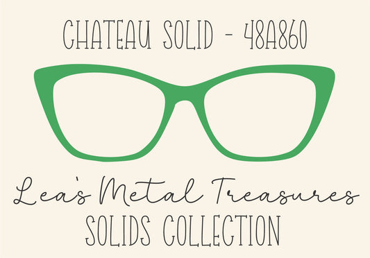 CHATEAU SOLID 48A860 Eyewear Frame Toppers COMES WITH MAGNETS