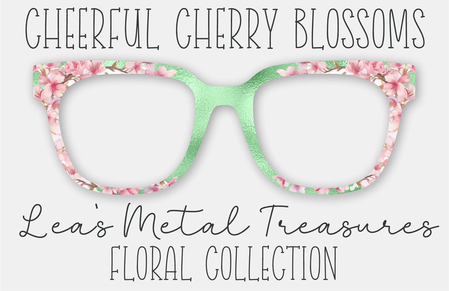 Cheerful Cherry Blossoms • Magnetic Eyeglasses Topper