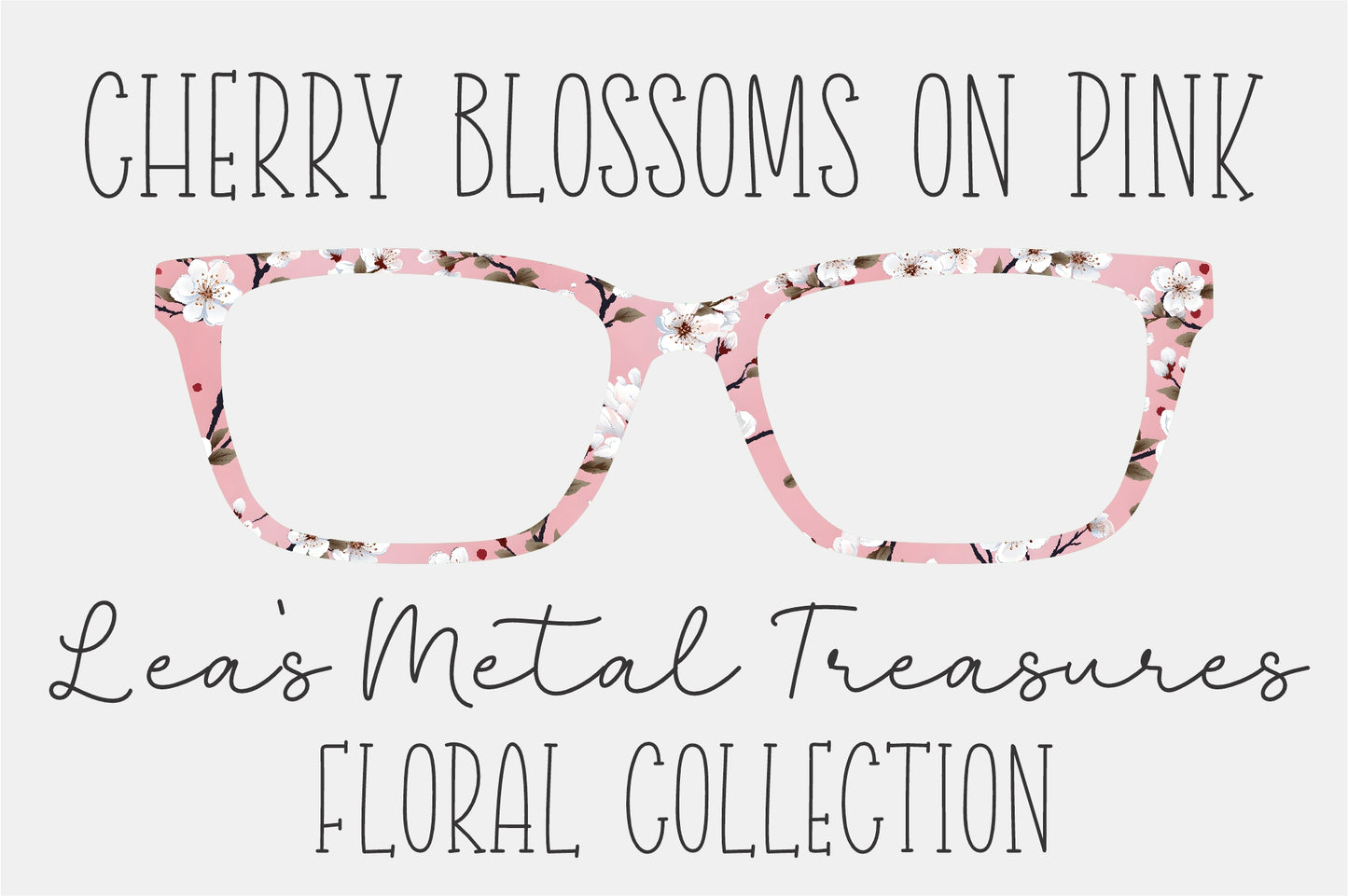 Cherry Blossoms on Pink Toppers