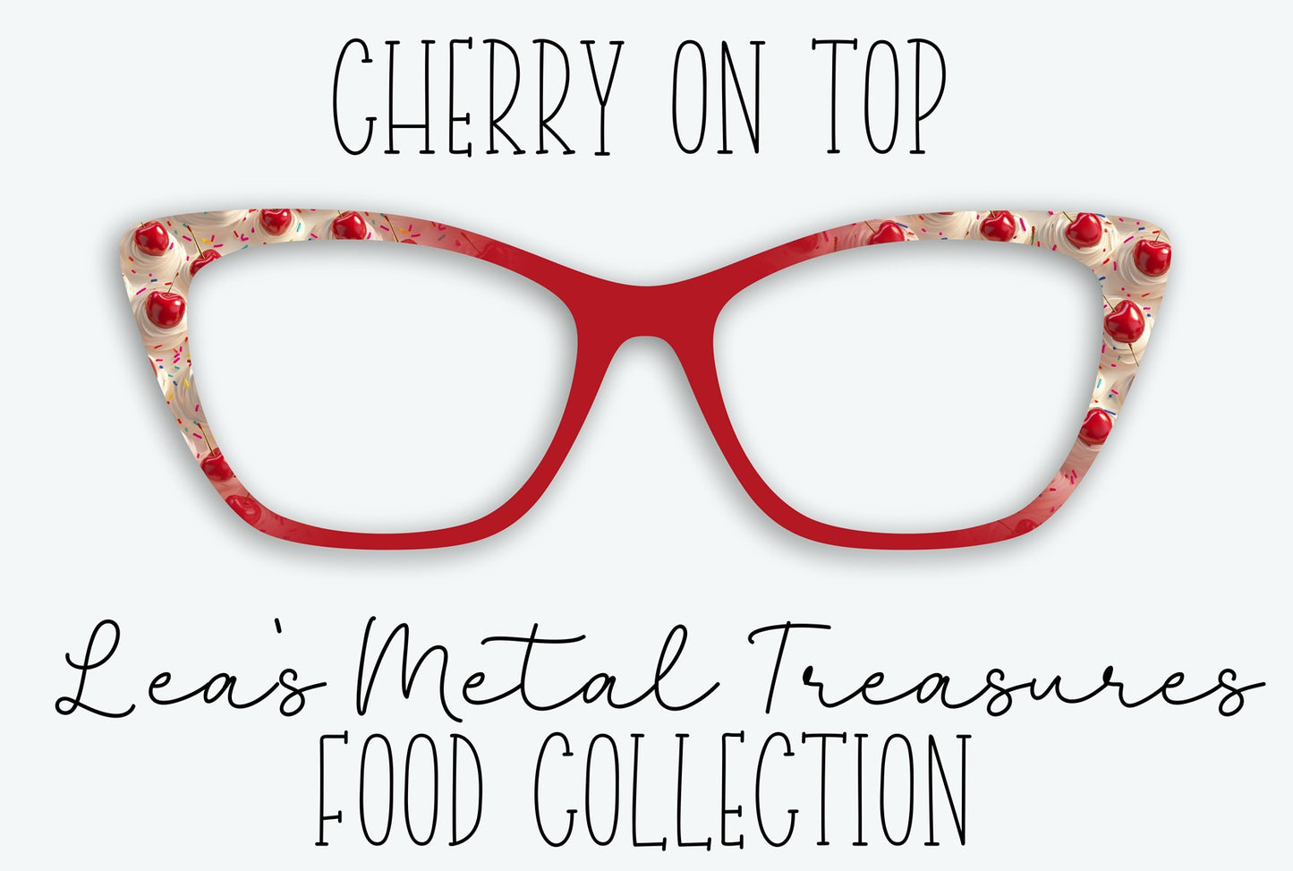 CHERRY ON TOP Eyewear Frame Toppers MAY 2026 TOPPER OF THE MONTH