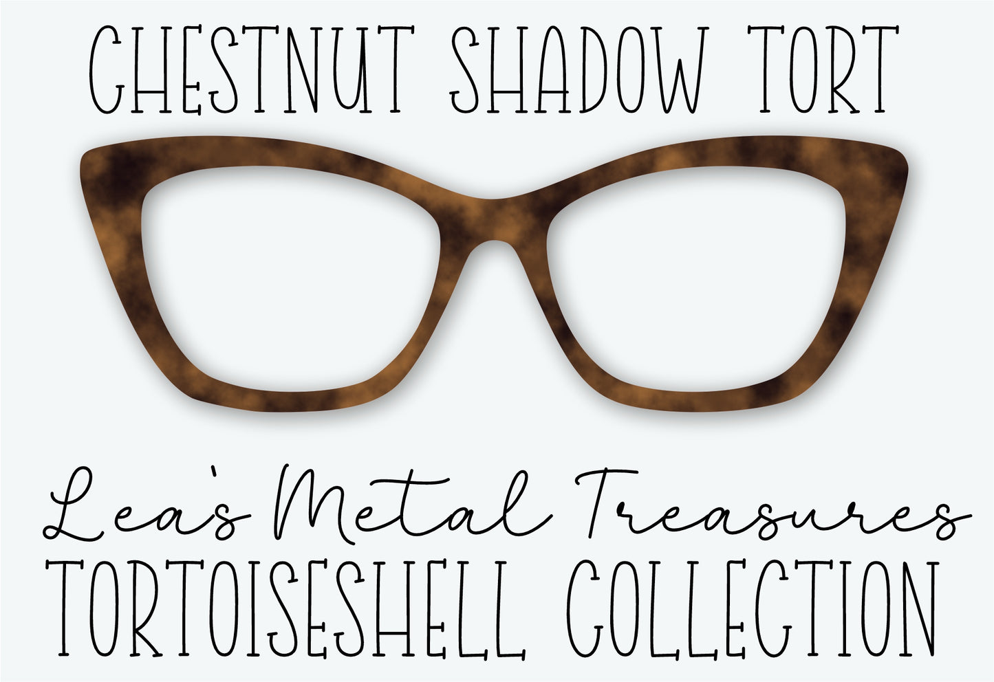 CHESTNUT SHADOW TORT Eyewear Frame Toppers SEPTEMBER 2026 TOPPER OF THE MONTH