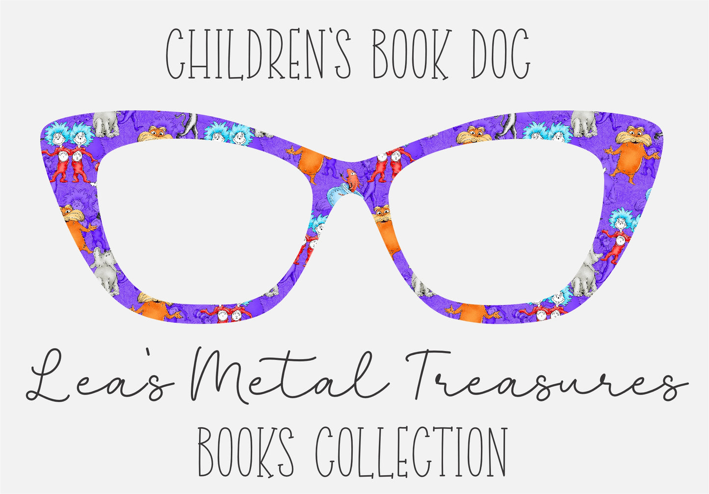 CHILDRENS BOOK DOC Eyewear Frame Toppers COMES WITH MAGNETS