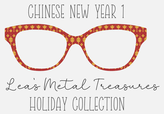 CHINESE NEW YEAR 1 Eyewear Frame Toppers COMES WITH MAGNETS