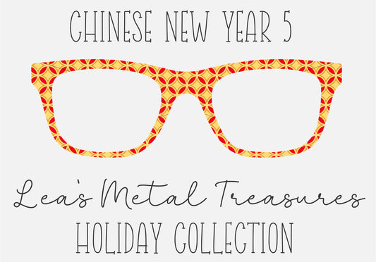CHINESE NEW YEAR 5 Eyewear Frame Toppers COMES WITH MAGNETS