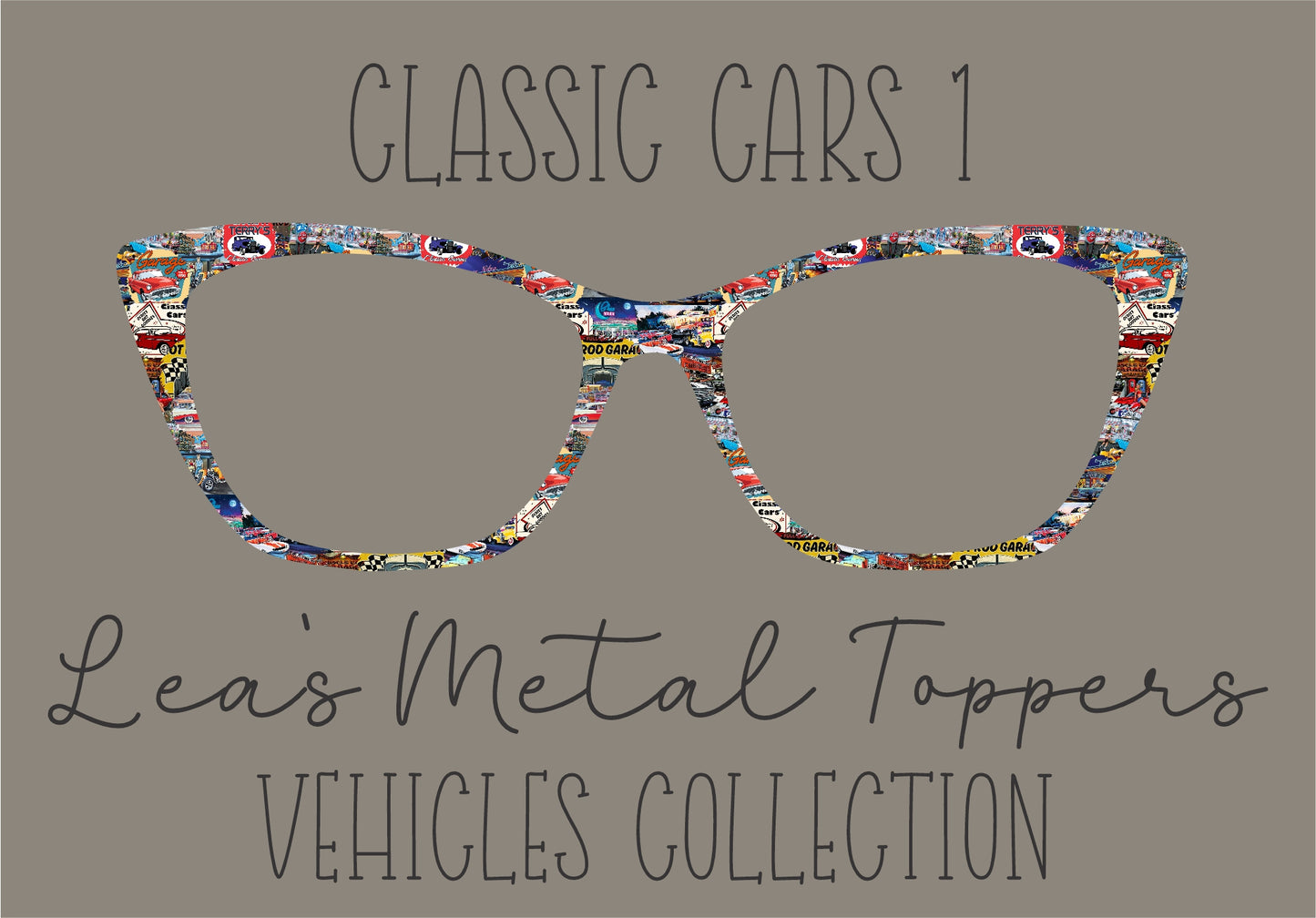 CLASSIC CARS 1 Eyewear Frame Toppers
