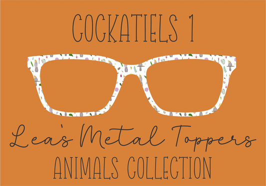 COCKATIELS 1 Eyewear Frame Toppers COMES WITH MAGNETS