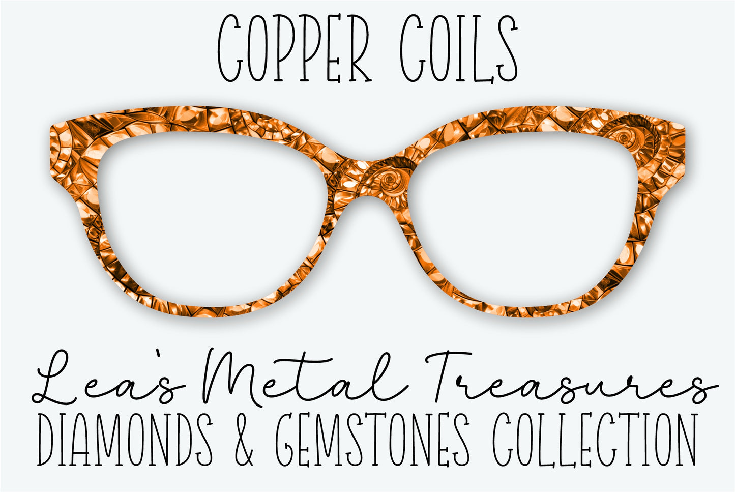 COPPER COILS Eyewear Frame Toppers - AUGUST 2026 TOPPER OF THE MONTH
