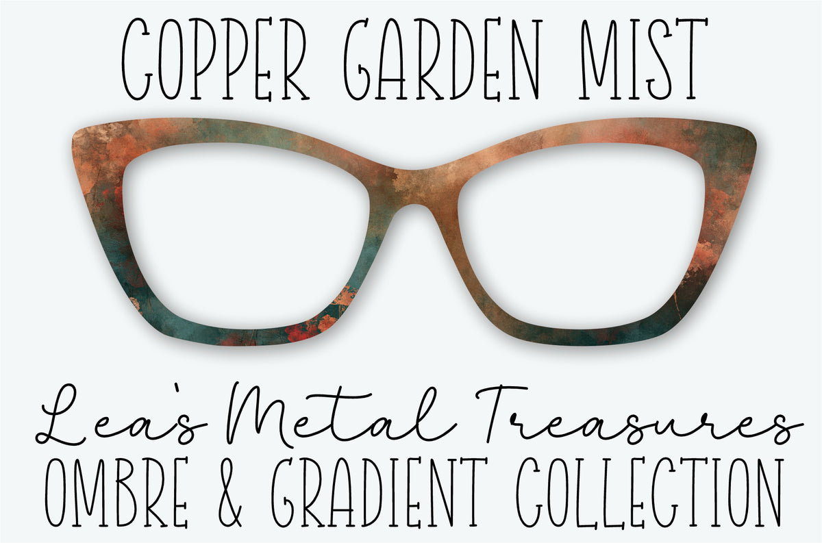 COPPER GARDEN MIST Eyewear Frame Toppers • Subscription Box Semi Exclusive COMING APRIL 2027 • FROM OCTOBER 2026 GRADIENT BOX