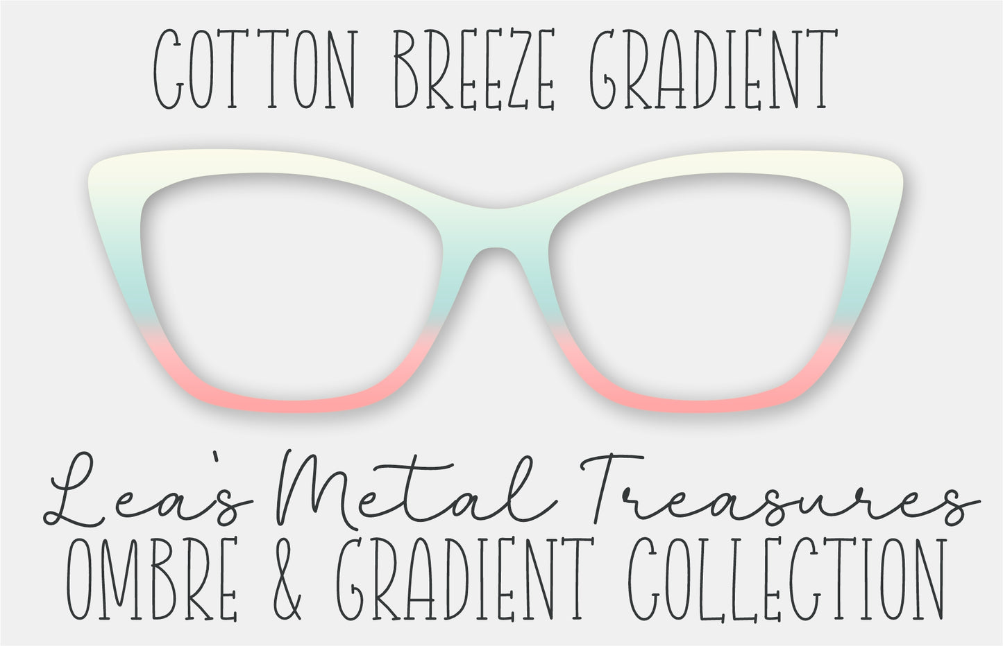 COTTON BREEZE GRADIENT Eyewear Frame Toppers