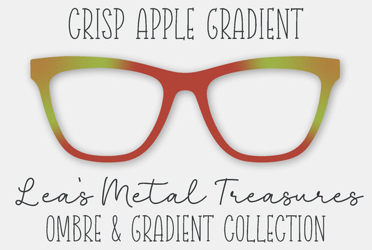Crisp Apple Gradient Eyewear Frame Toppers