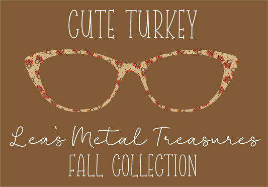 CUTE TURKEYS Eyewear Frame Toppers COMES WITH MAGNETS