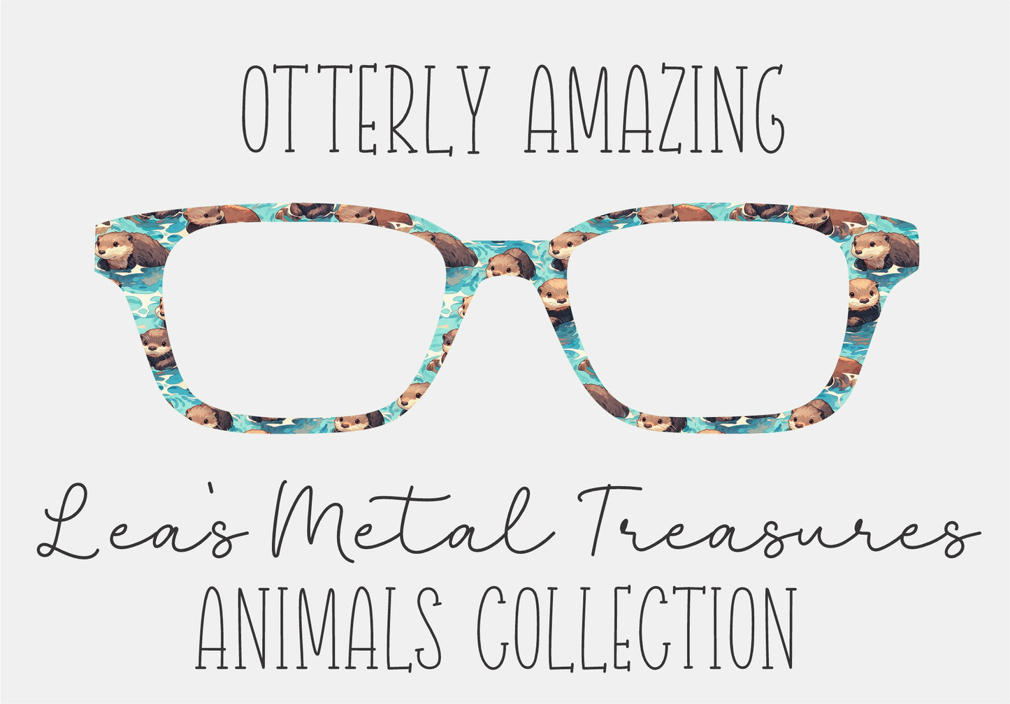 Otterly Amazing Eyewear Toppers COMES  WITH MAGNETS