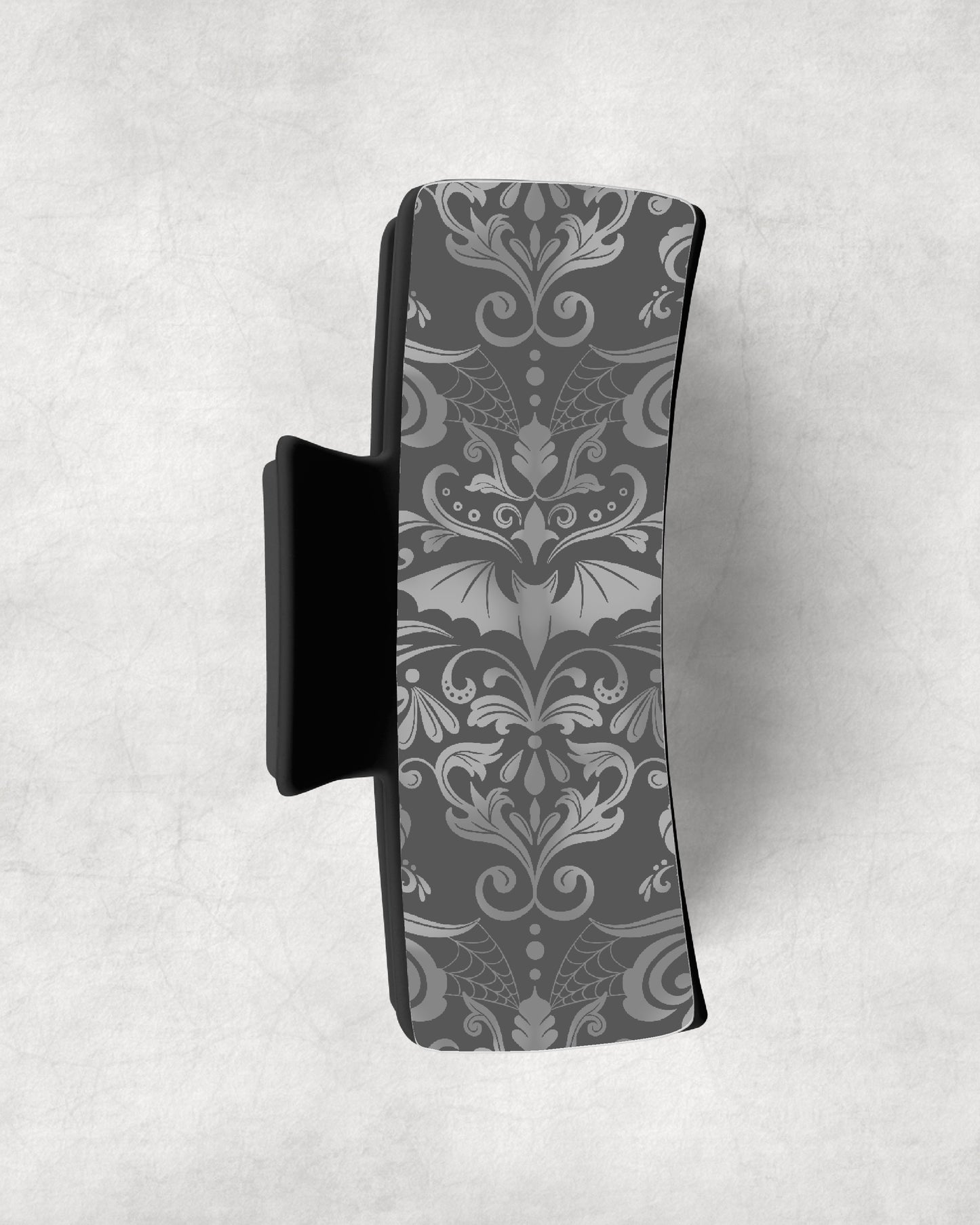 Damask Bats Grey 1 Eyewear Frame Toppers
