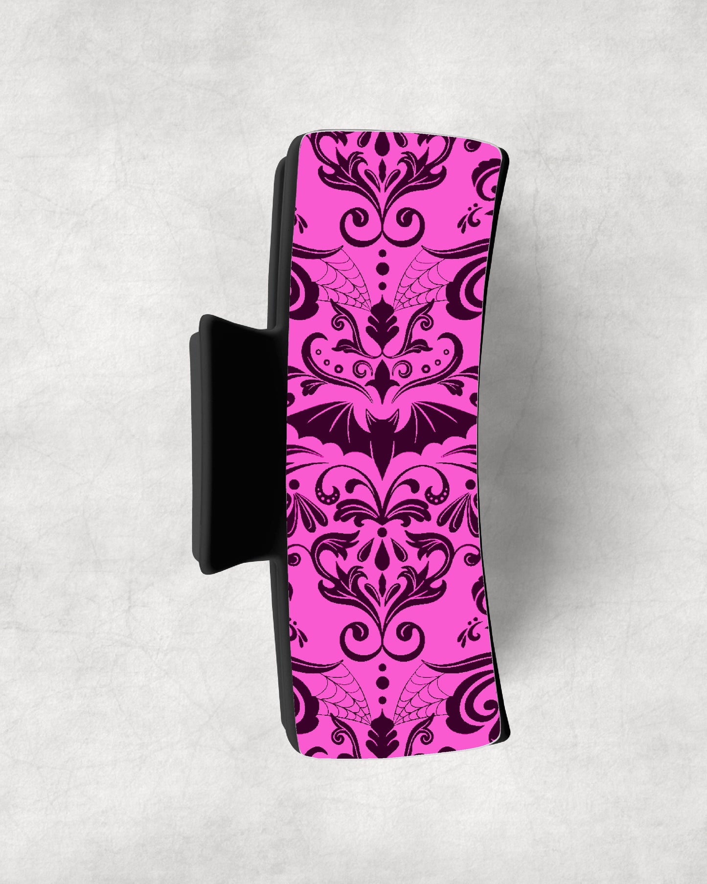 Damask Bats Hot Pink 1 Eyewear Frame Toppers
