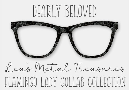 Dearly Beloved Magnetic Eyeglasses Topper • Flamingo Lady Collab Collection