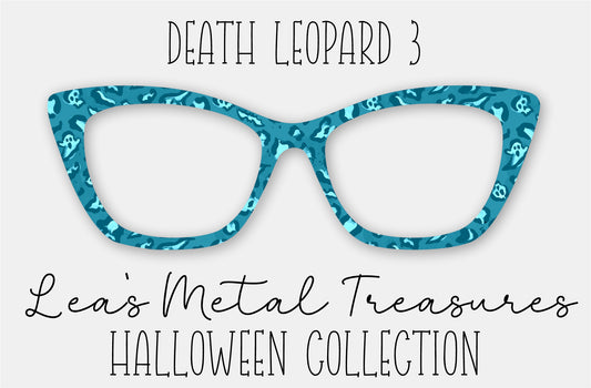 Death Leopard 3 Eyewear Frame Toppers