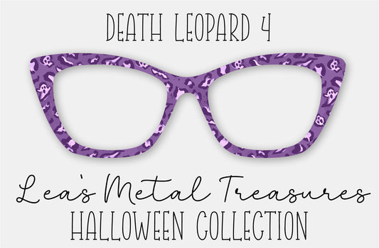 READY TO SHIP JUNE 2025 • Death Leopard 4 Eyewear Frame Toppers