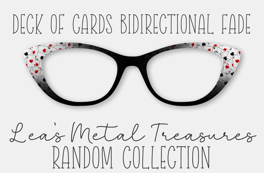 Deck of Cards Bidirectional Fade Frame Toppers Comes WITH MAGNETS