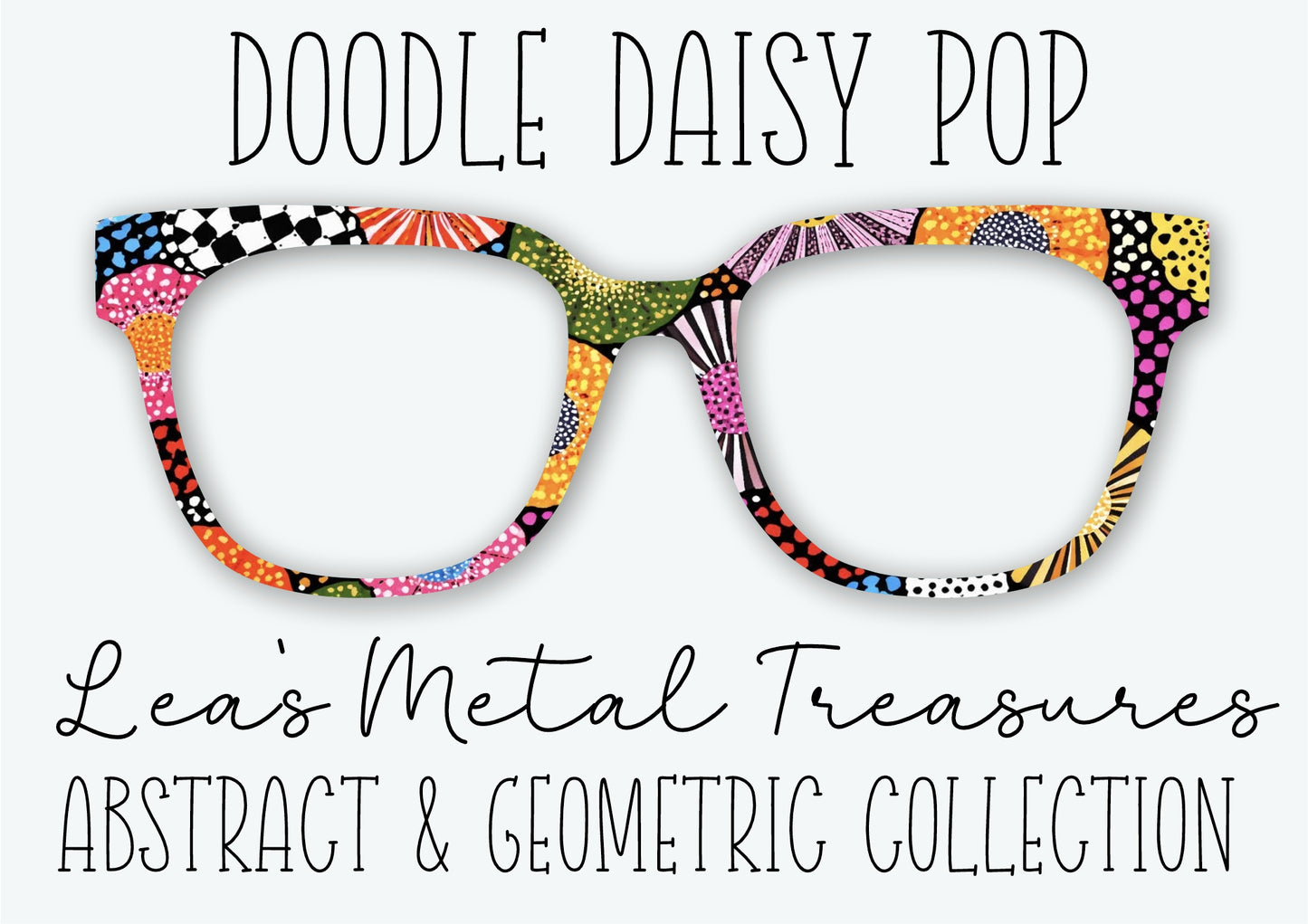 DOODLE DAISY POP Eyewear Frame Toppers SEPTEMBER 2026 TOPPER OF THE MONTH