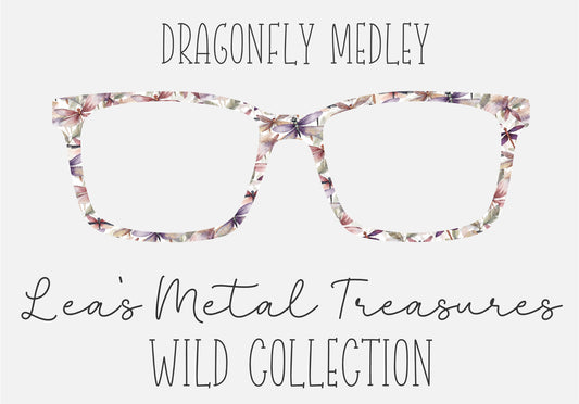 Dragonfly Medley Eyewear Frame Toppers COMES WITH MAGNETS