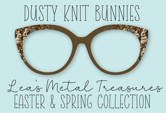 Dusty Knit Bunnies • Magnetic Eyeglasses Toppers