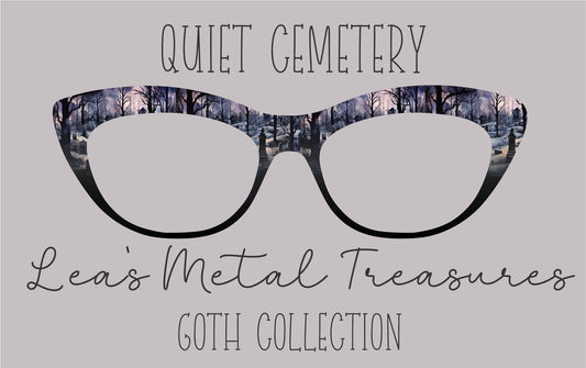 Quiet Cemetery Eyewear Frame Toppers COMES WITH MAGNETS