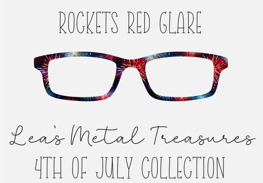 Rockets Red Glare Frame Toppers COMES WITH MAGNETS