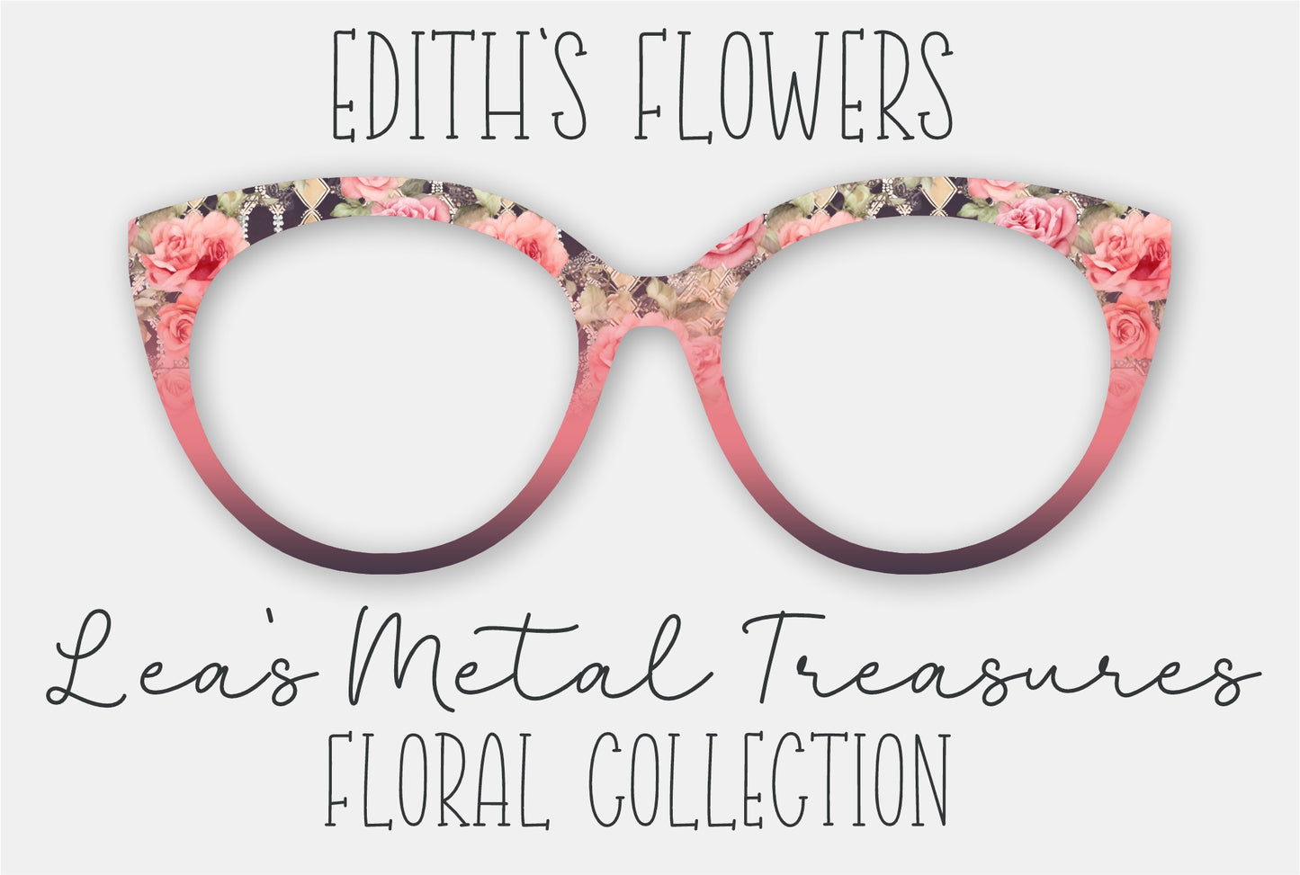 Edith's Flowers Eyewear Frame Toppers