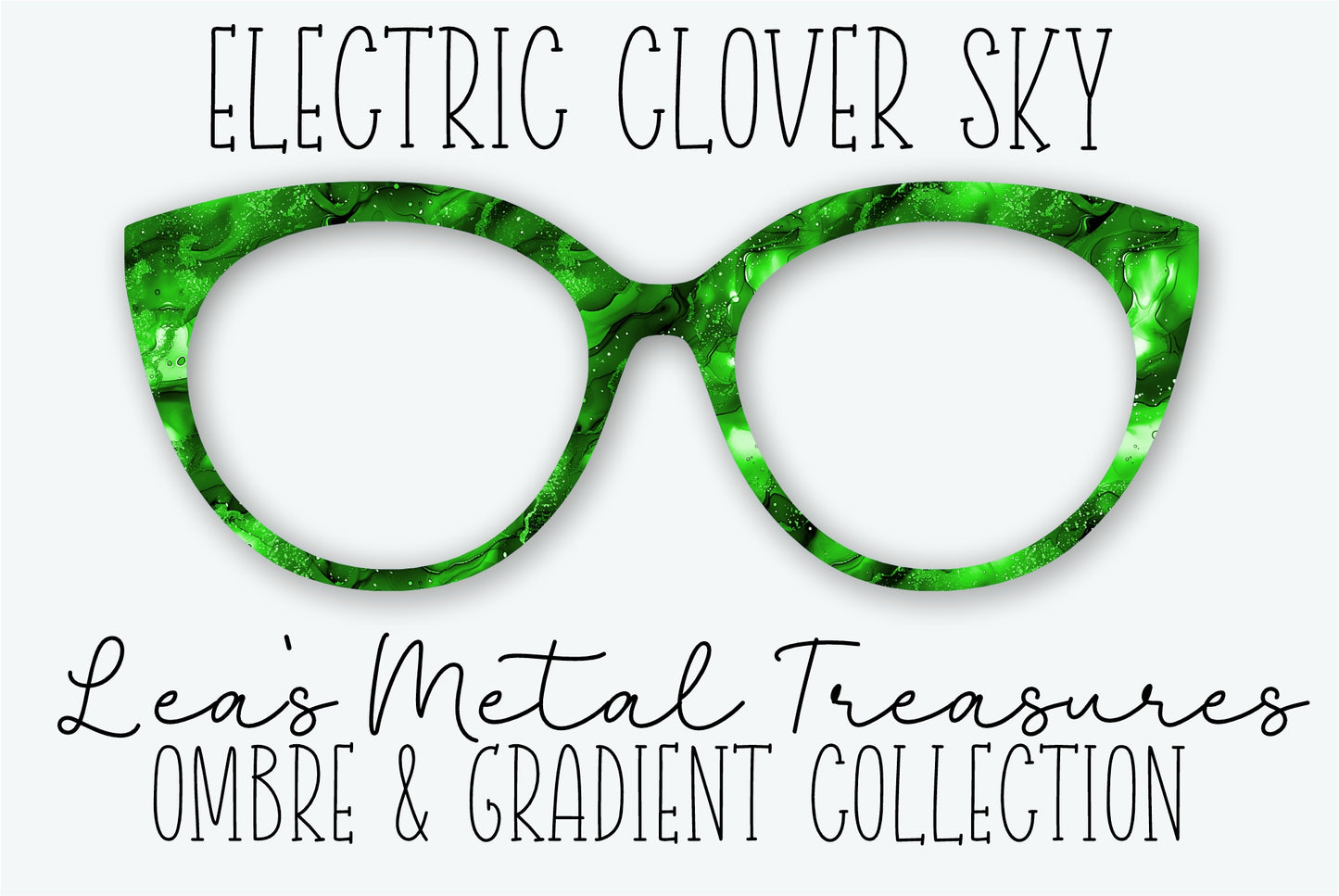 ELECTRIC CLOVER SKY Eyewear Frame Toppers - AUGUST 2026 TOPPER OF THE MONTH