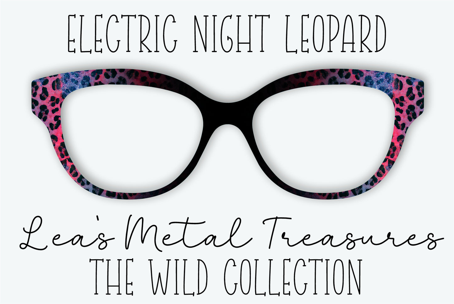 ELECTRIC NIGHT LEOPARD Eyewear Frame Toppers